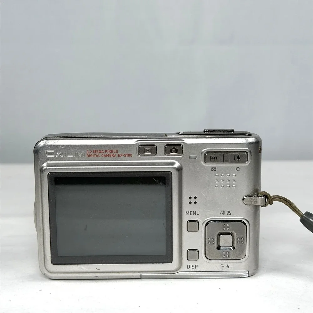 CASIO EXILIM EX-S100 3.2MP Digital Camera Ultra Slim Parts / Repair